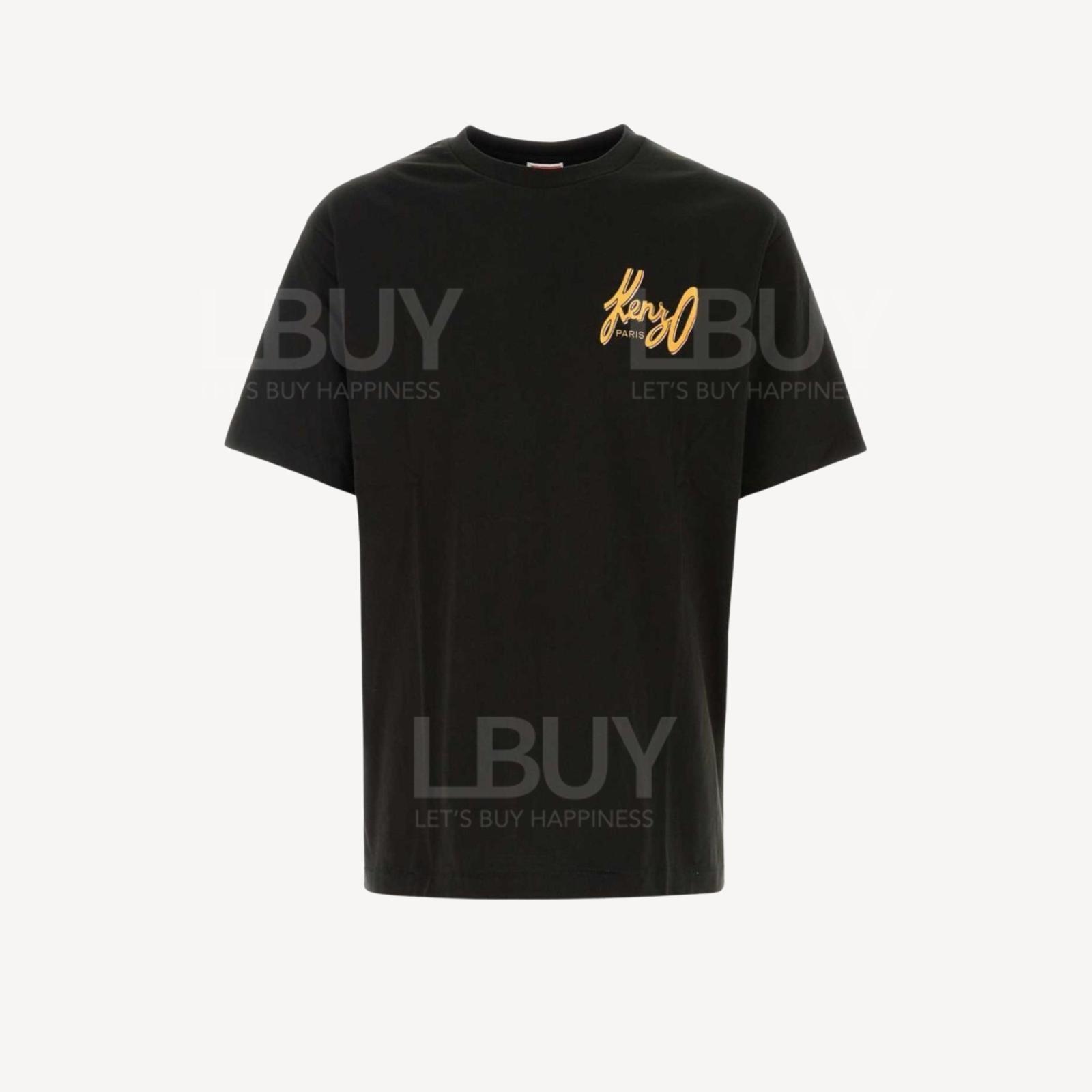 Kenzo 黃色Logo Tee