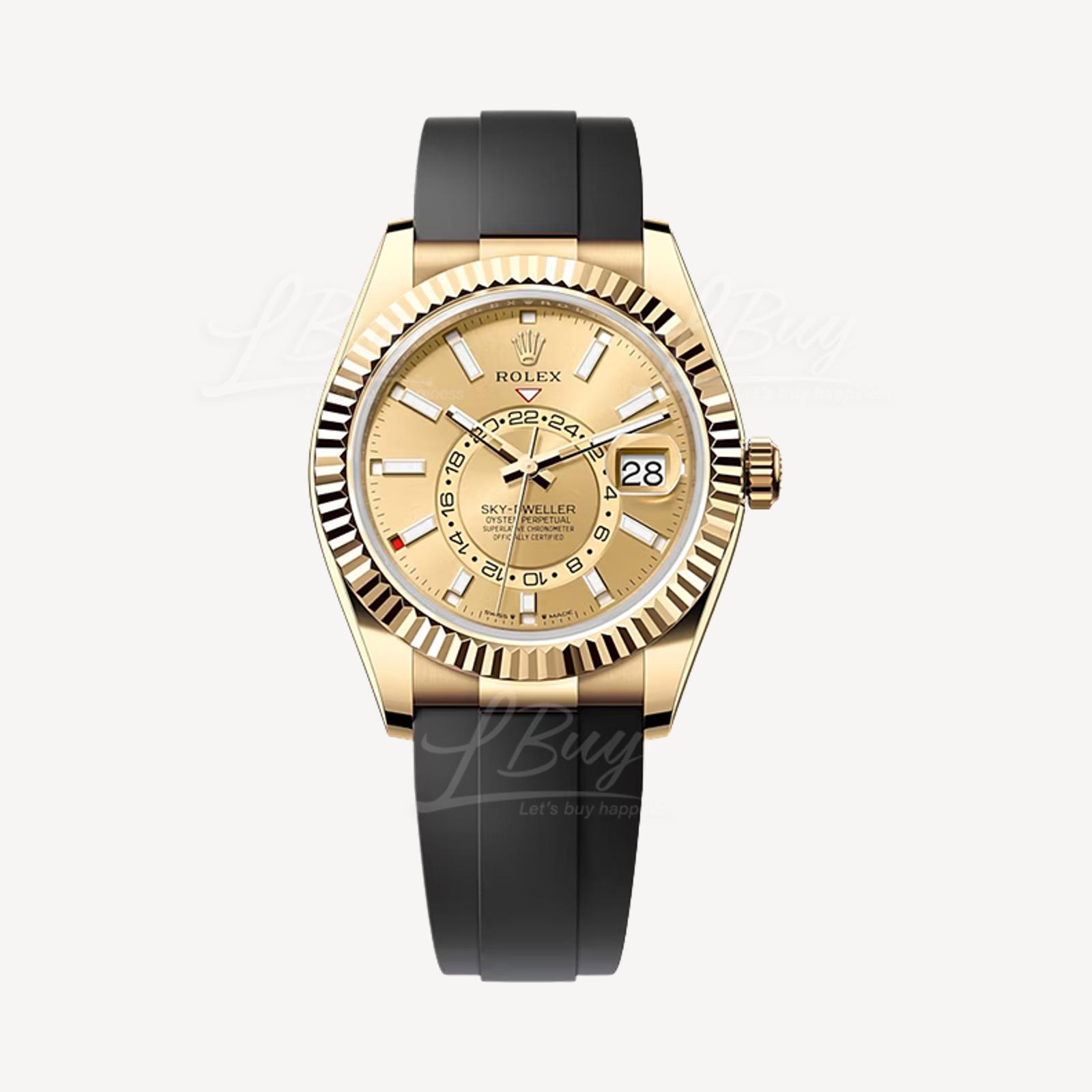 Rolex Sky-Dweller 336238-0001 Champagne - New