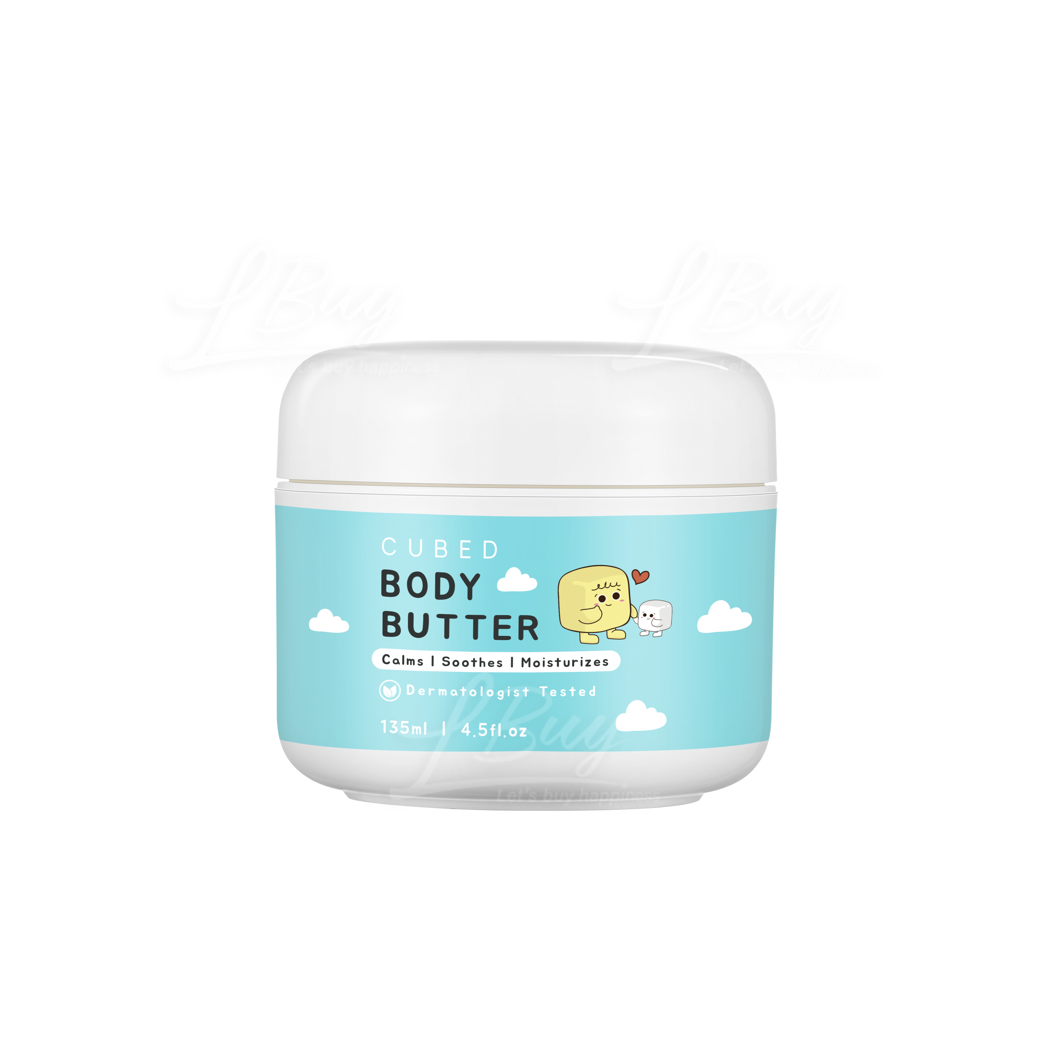 Cubed Kids Body Butter 135ml More Suitable for Kids' Eczema and Topical Steroid Withdrawal Symptoms (12 months or above)