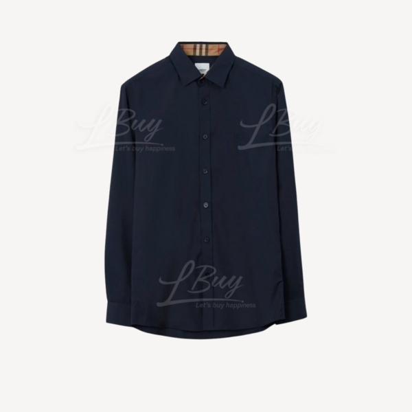 Burberry navy shirt sales