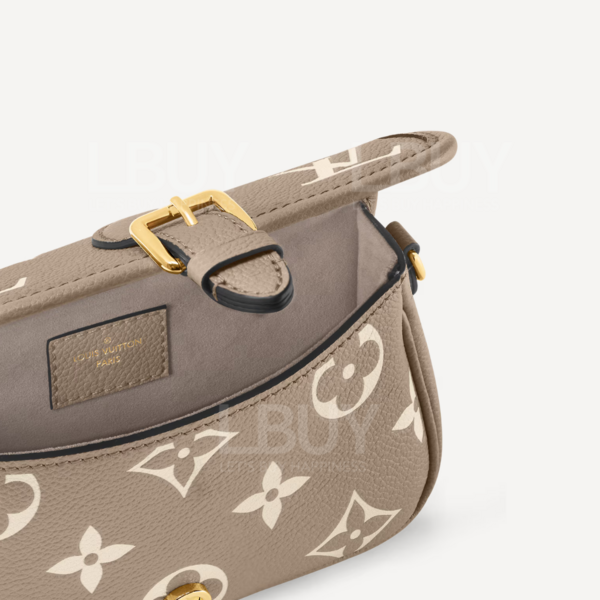 Louis Vuitton-LV Nano Diane Bicolor Monogram Empreinte Leather