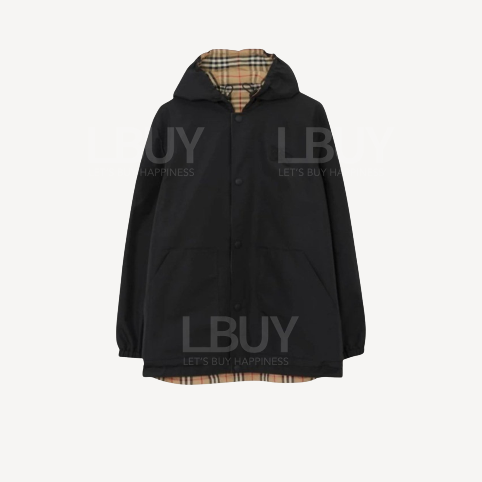 Burberry Reversible Check Nylon  Jacket