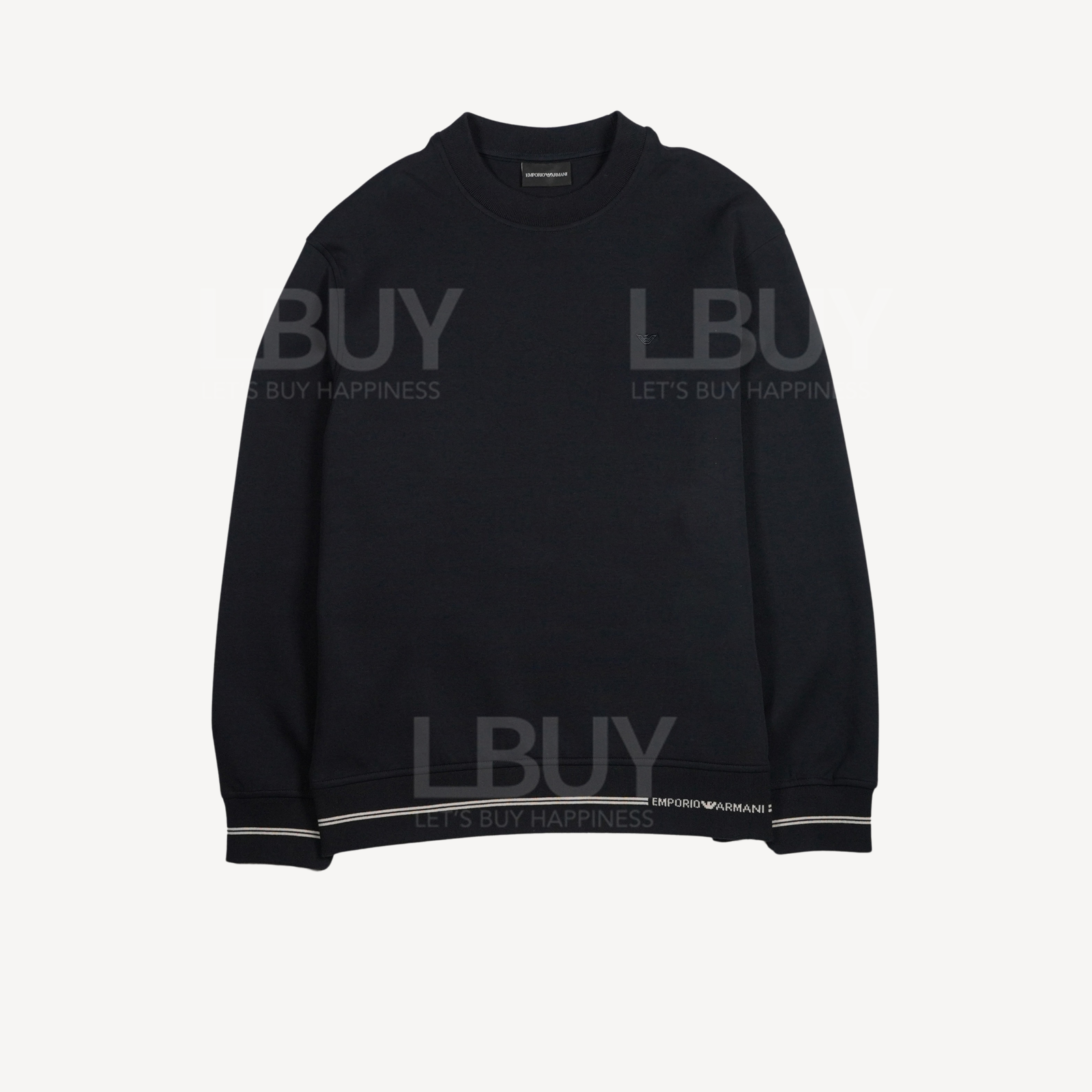 Emporio Armani 棉質衛衣 海軍藍