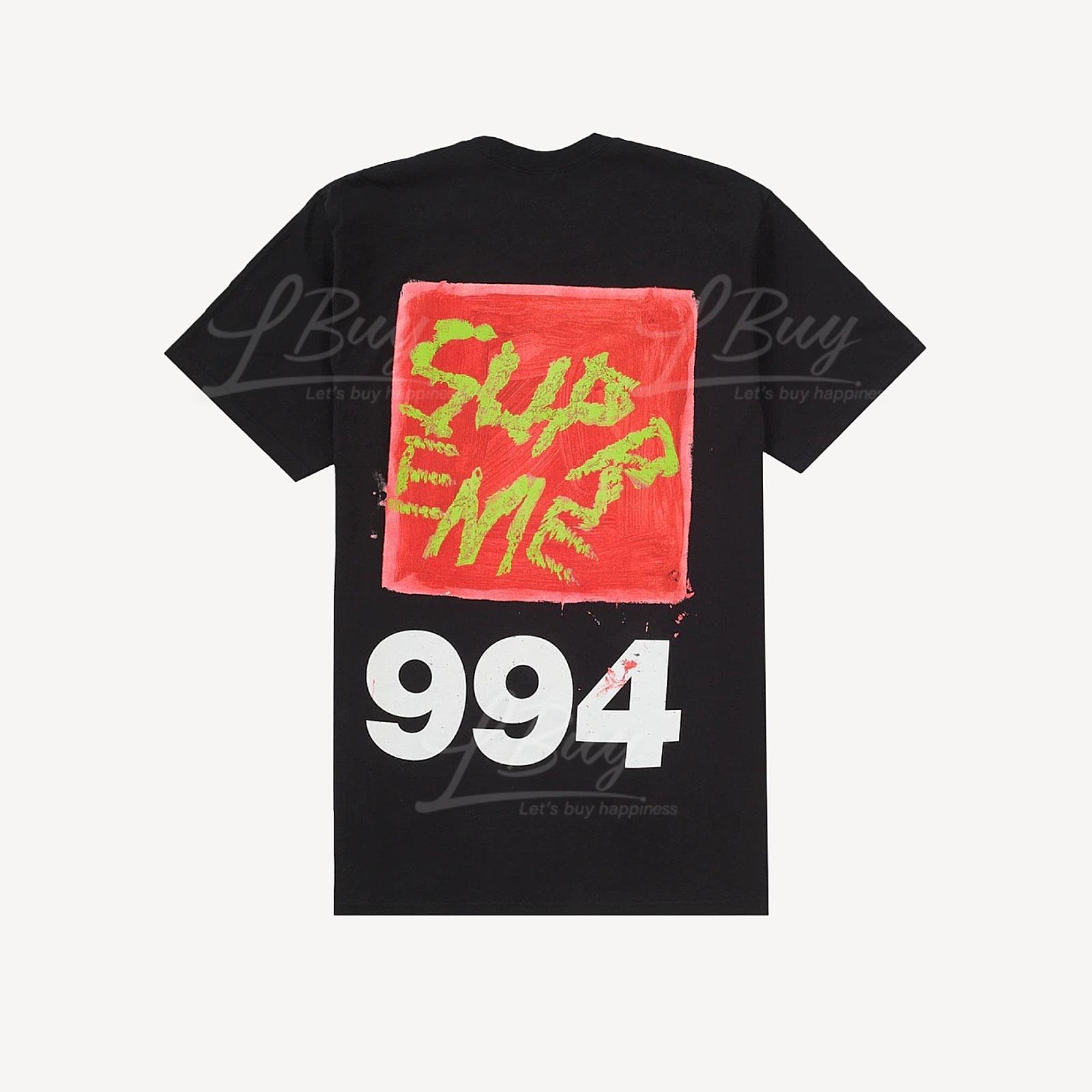 Supreme 994 黑色短袖T恤