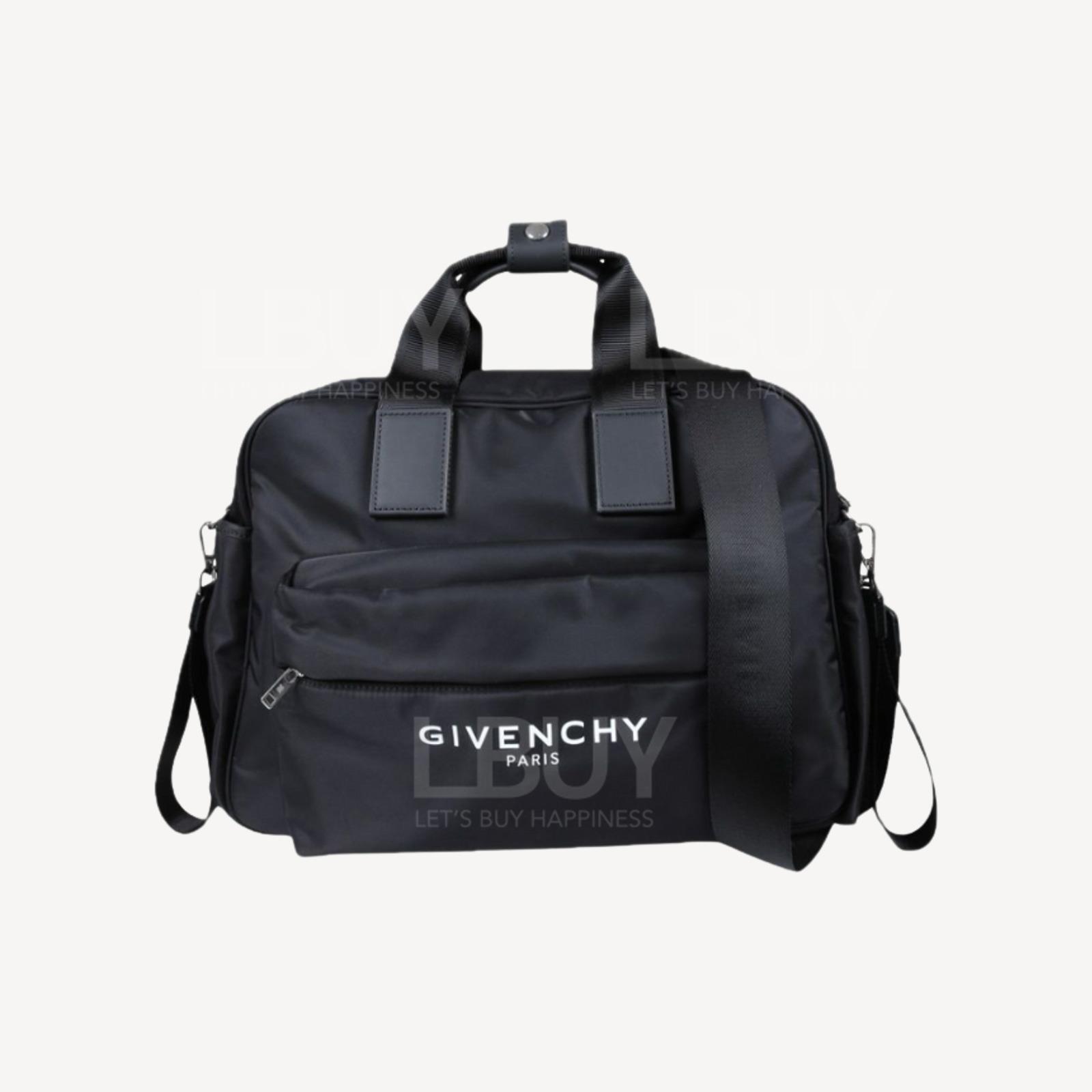 Givenchy Changing Bag Multi-Purpose Bag Tote Bag with Pouch and Water Bottle Bag Black