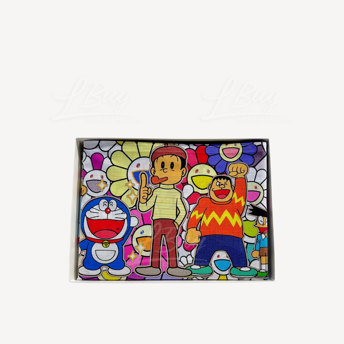 The多啦A夢展 台北2023 多啦A夢X村上隆 掛牆壁畫巾 106x106cm