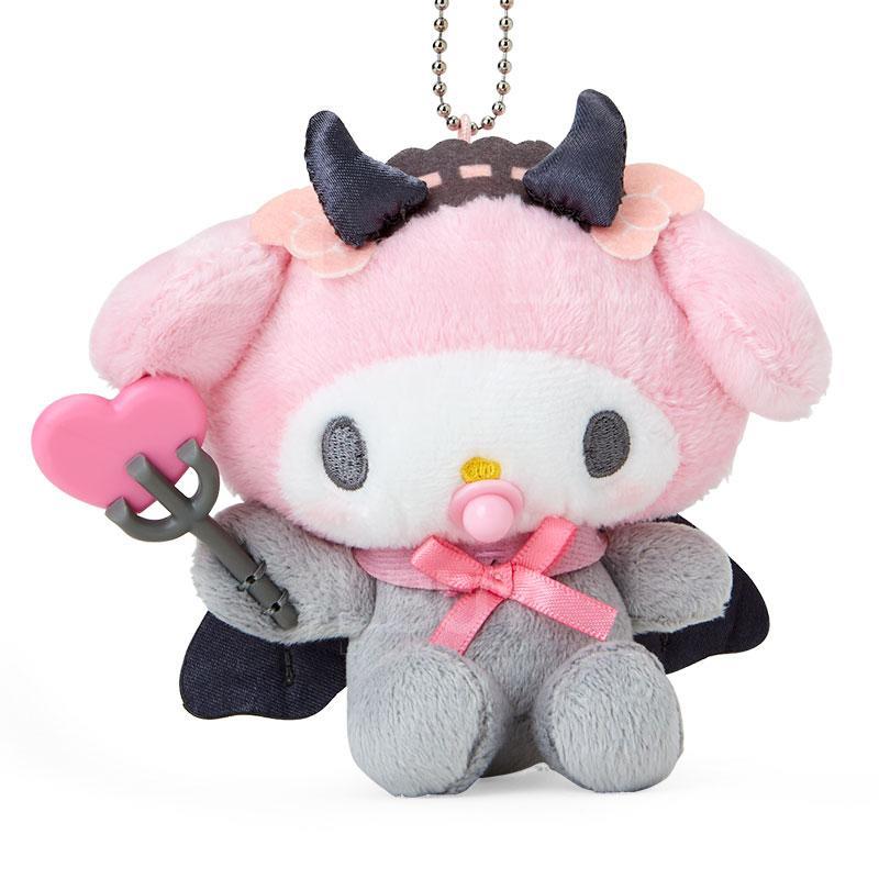 Sanrio Devil Angel BB Series My Melody Fur Doll Pendant 10.5cm