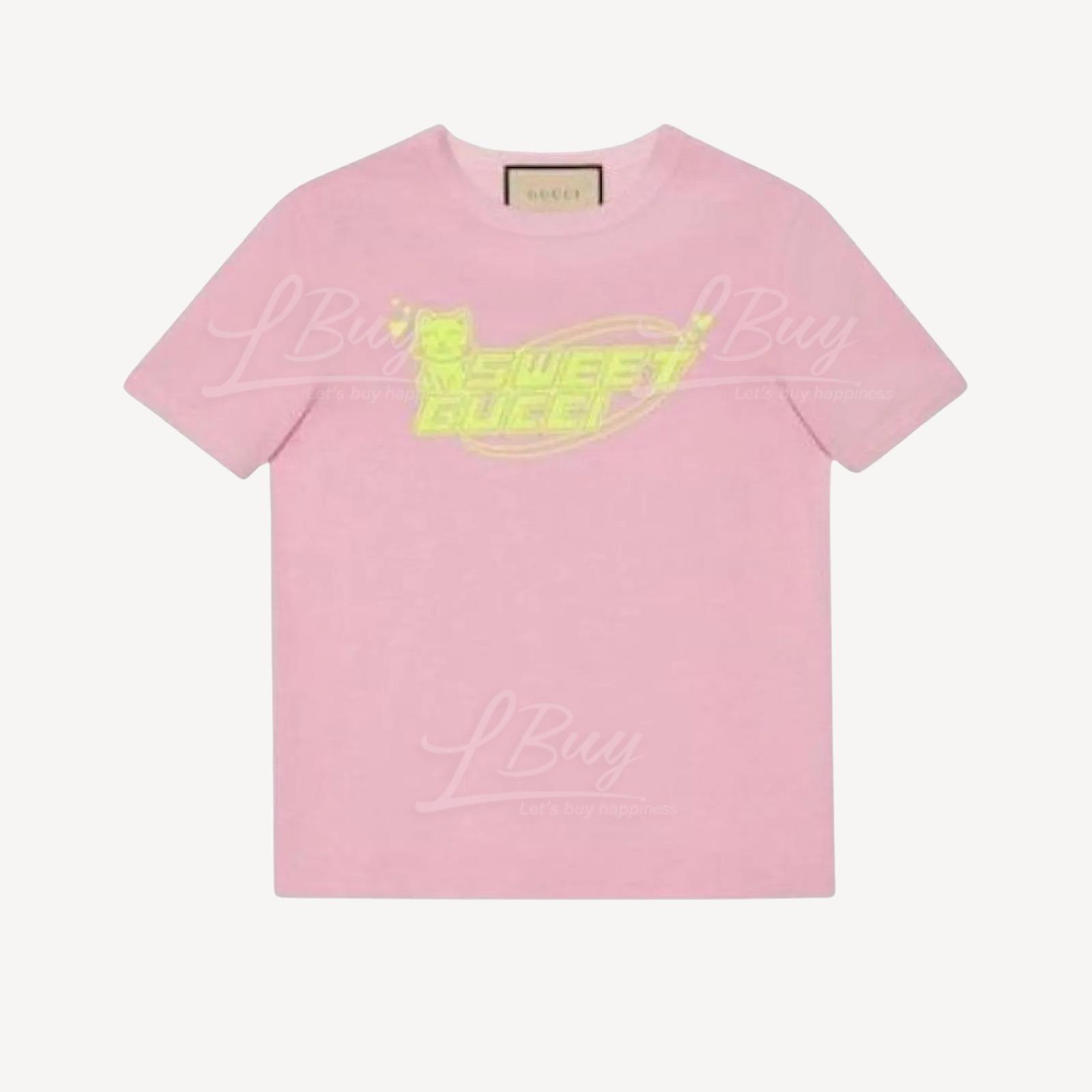 Gucci Women's T-shirt Pink 723566