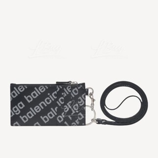 Balenciaga Logo 卡包附掛繩 594548