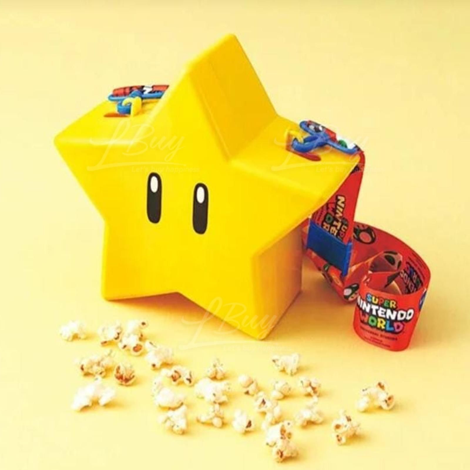 環球影城系列 Mario星星發光爆谷盒連斜揹帶