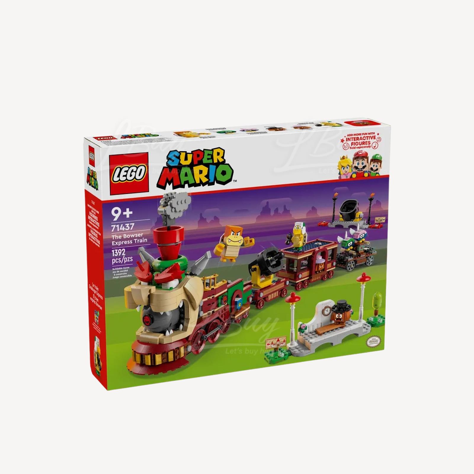 LEGO 71437 超级玛利欧™ 库巴特快列车 9+