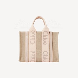 Chloe Small Woody Tote Bag Light Eucalyptus