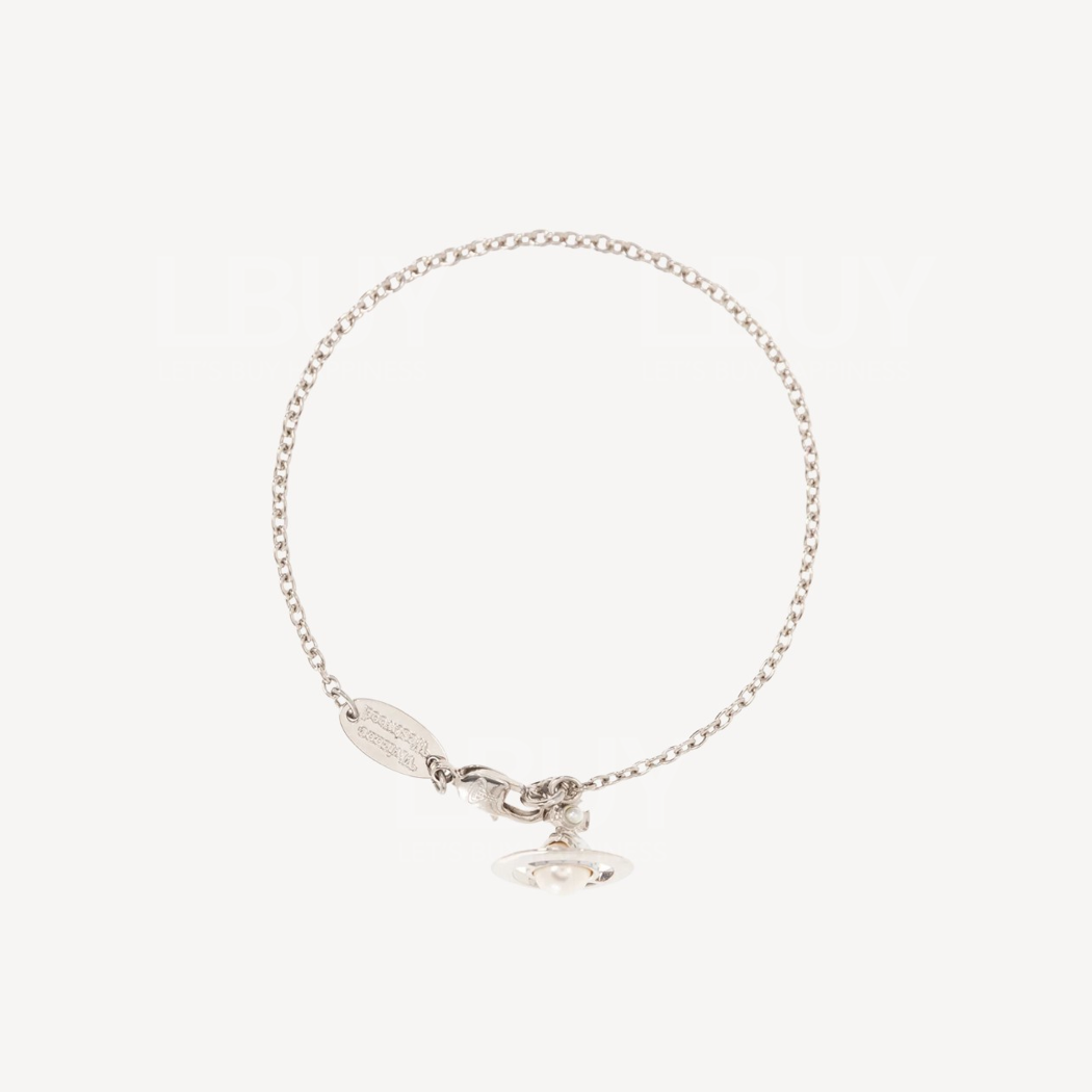 Vivienne Westwood Orb Pendant Bracelet 銀色立體吊墜手鏈