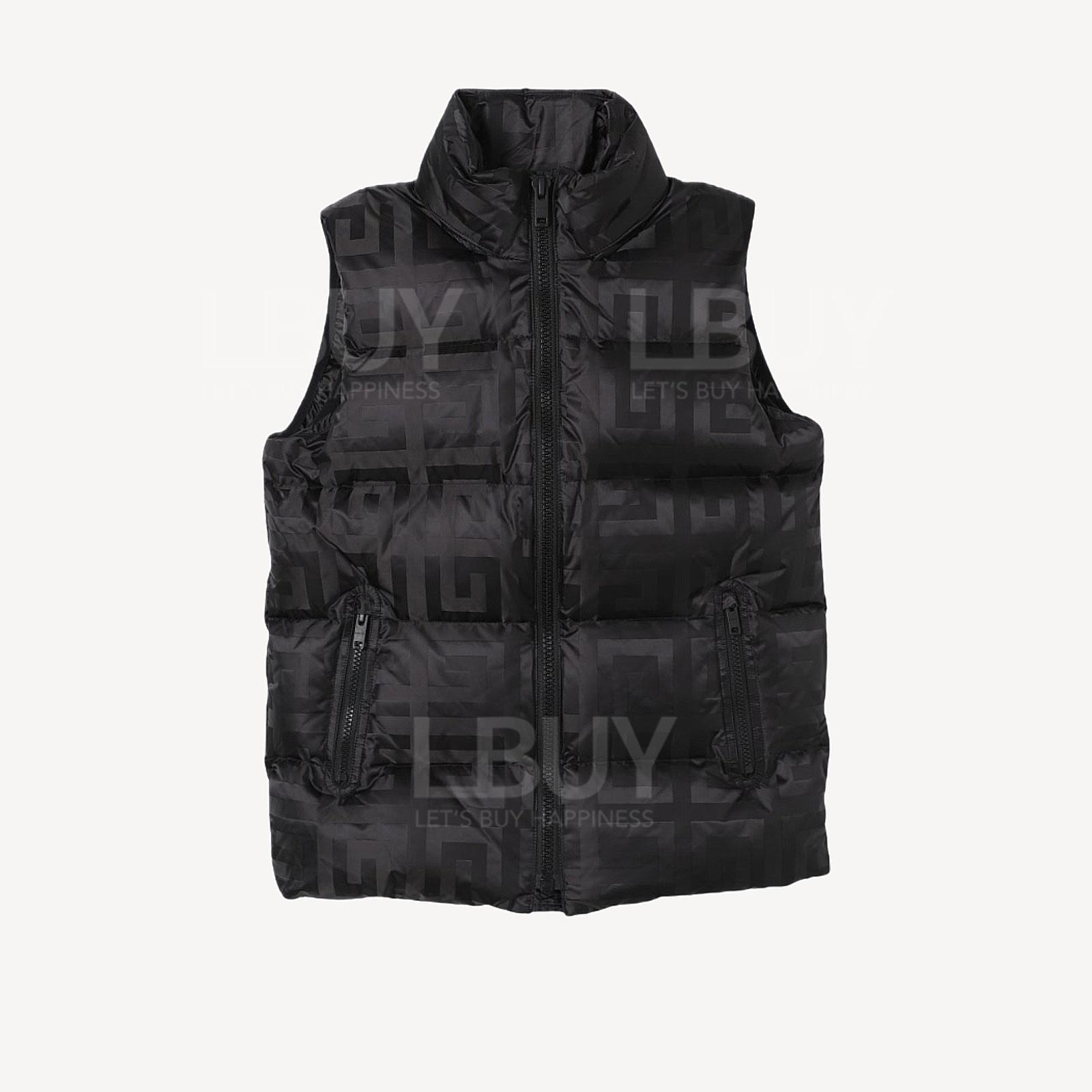 Givenchy 羽絨黑色背心外套 H30365