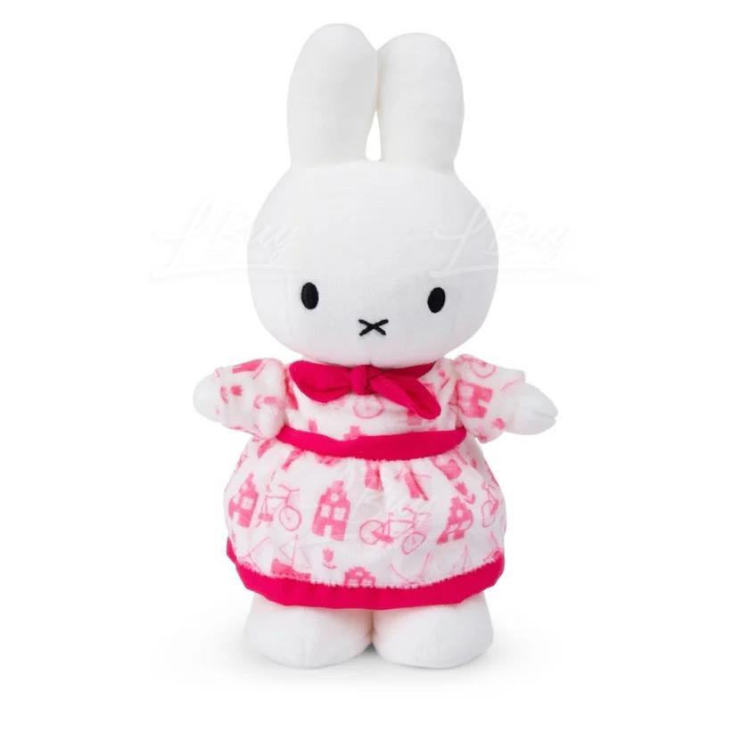 Miffy 荷蘭限定毛公仔 粉紅色裙