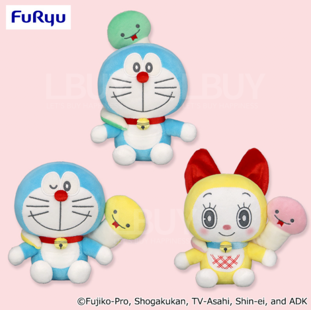 Doraemon Year of the Snake Shaped Fur Doll 3 options 1