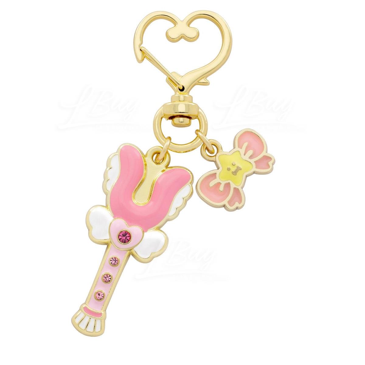 Chiikawa Magic Stick Heart Keychain Pink Small Cute