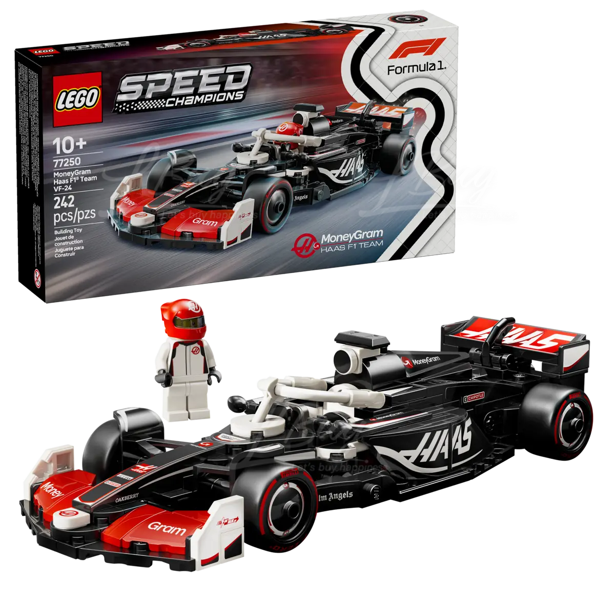 LEGO 77250 Speed Champions MoneyGram Haas F1® Team VF-24 Race Car 10+