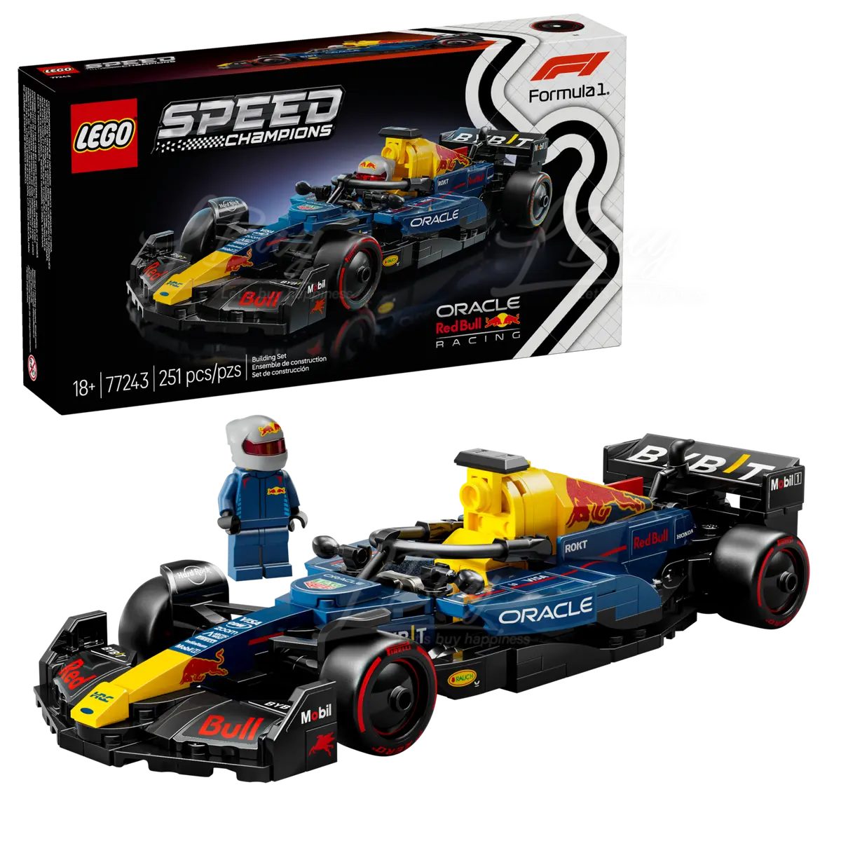 LEGO 77243 Speed Champions Oracle Red Bull Racing RB20 F1® Race Car 18+