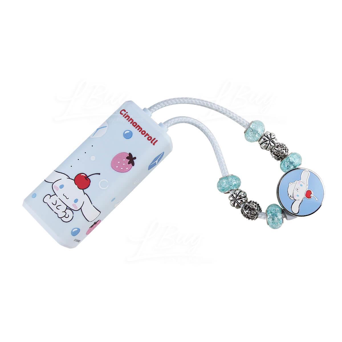 Sanrio 5000mAh 2合1充電器 (兼容 Lightning+USB-C充電) + SD讀卡器 - Cinnamoroll