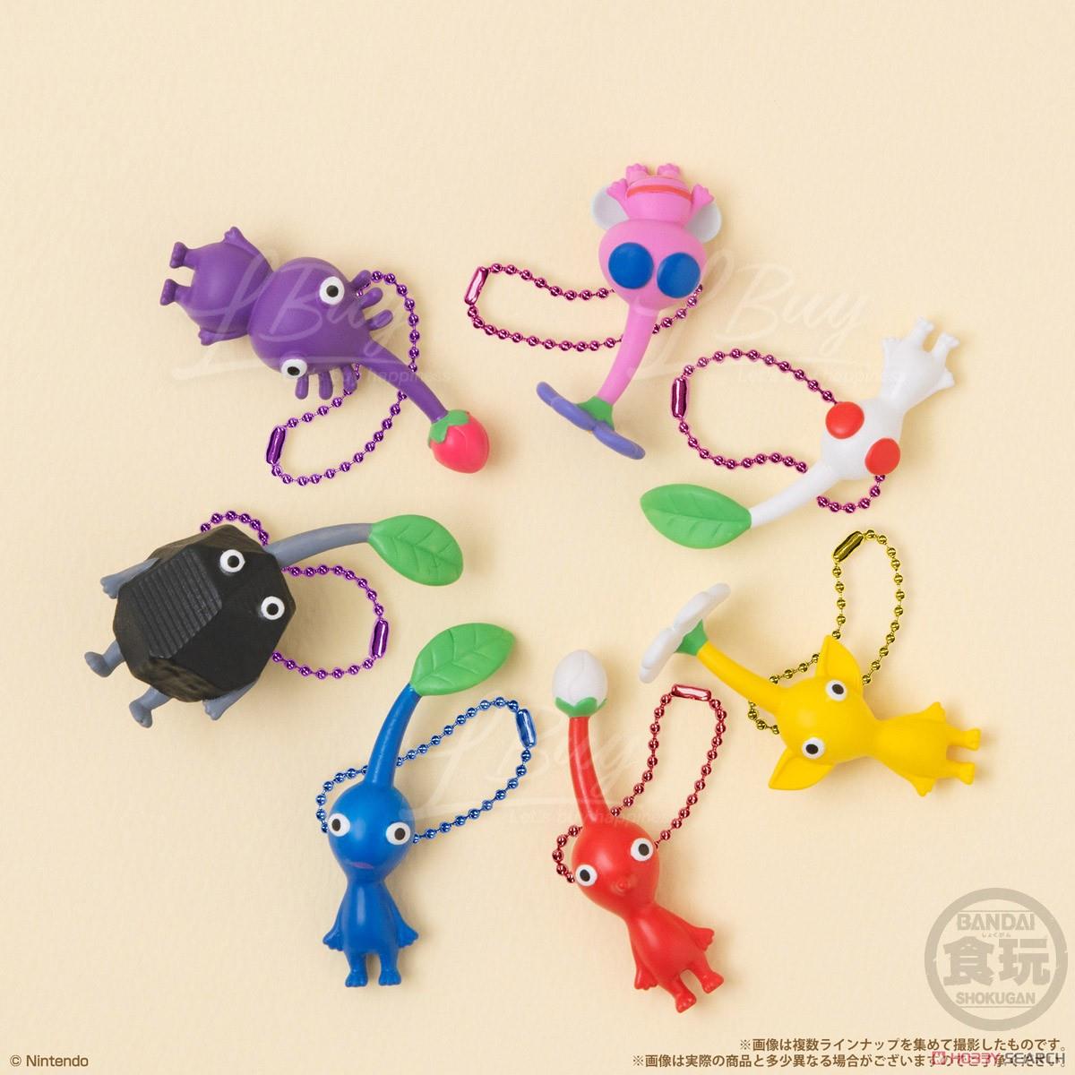 Bandai 食玩- Pikmin皮克敏橡皮糖公仔 第2弹