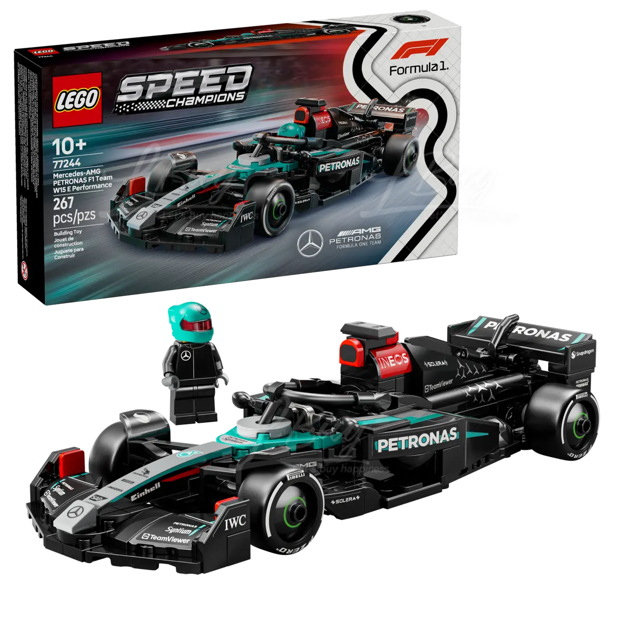 LEGO 77244 Speed Champions Mercedes-AMG F1® W15 Race Car 10+