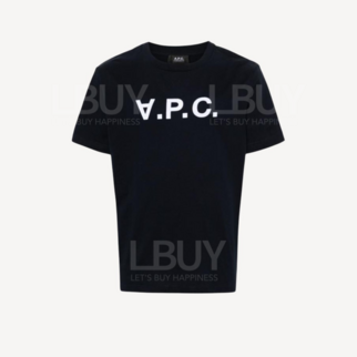 A.P.C. 深藍 Logo 海軍藍 T-shirt