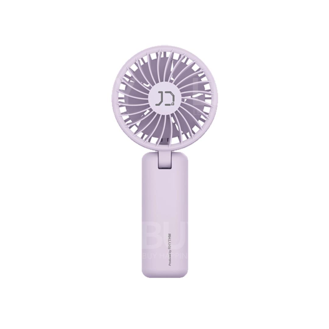 日本Rhythm x 10Denki Breeze 25便㩦式直立手提風扇 女神紫