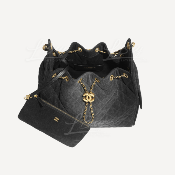 Chanel-Chanel 25 Medium Bag Shoulder Bag Washable Denim