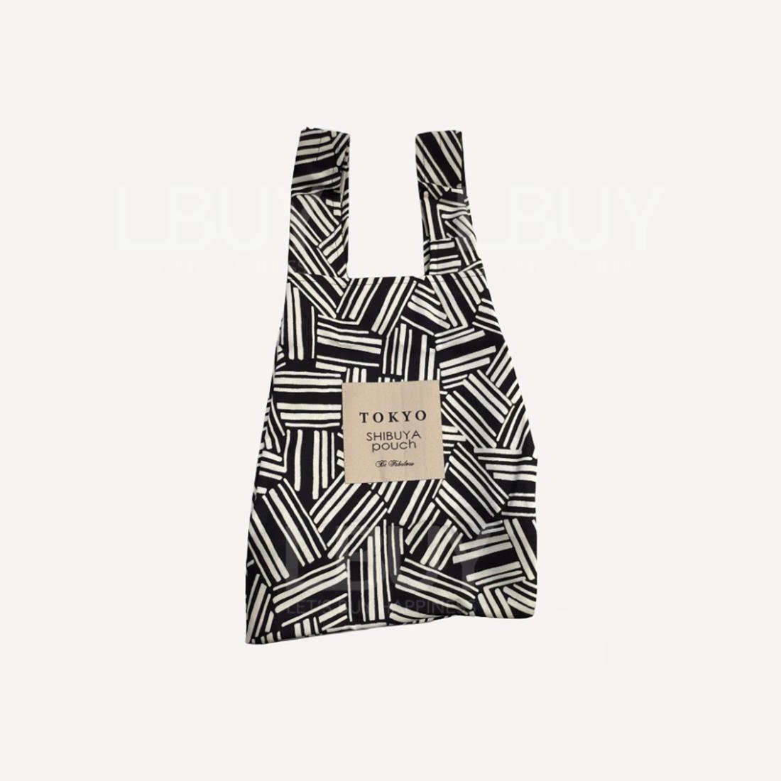 Shibuya Pouch 黑白色紋手挽袋