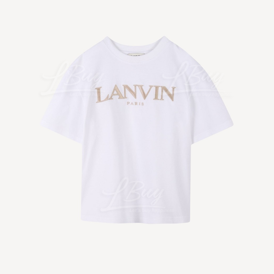 LANVIN Short-sleeved t-shirt White