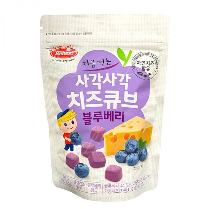 BEBEST CHEESE CUB(BLUEBERRY) 16g (12M+)