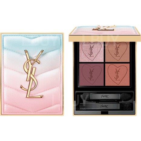 YSL 高訂皮革四色眼影盒 限定Endless Love版 Endless Love 125 Blooming Dust 4g