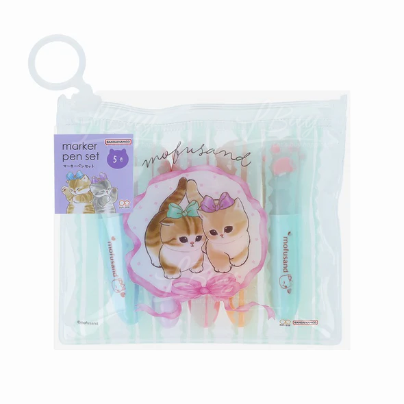 Mofusand Marker Pen Set Ribbon