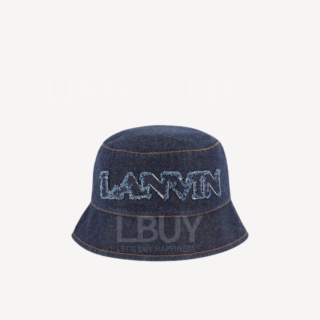 LANVIN Logo牛仔漁夫帽
