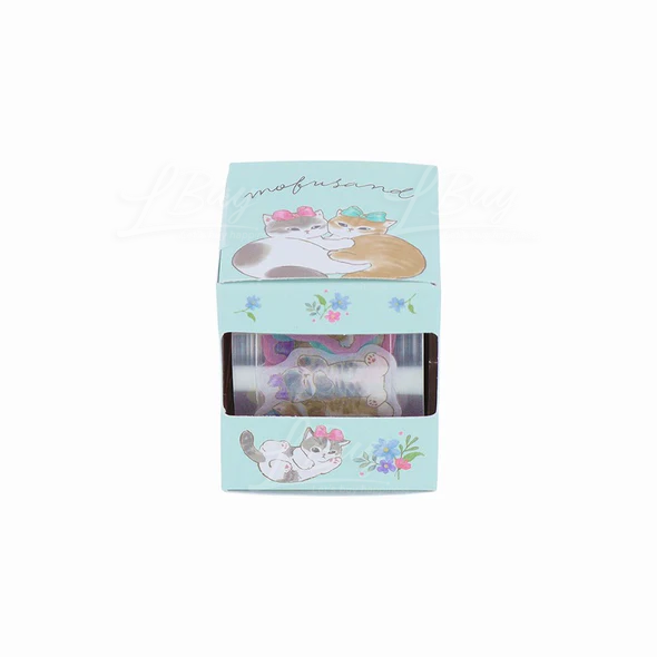 Mofusand Masking Sticker In Box Ribbon