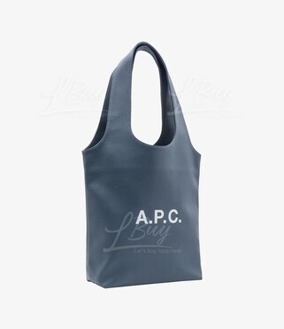 A.P.C. Logo Ninon Small Tote Bag 深海軍藍色 小號手挽袋