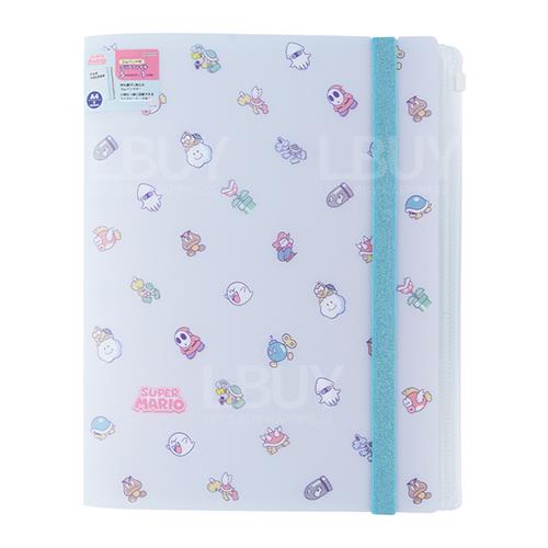 Super Mario Clear File With Rubber Band 5p+F B