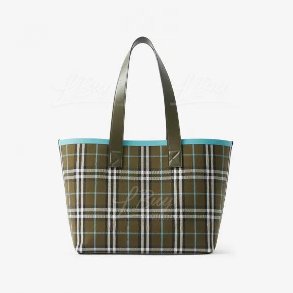 Burberry Classic Check Blue Side Totebag 80856001