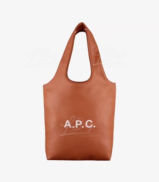 A.P.C. Logo Ninon Small Tote Bag 榛子色 小號手挽袋