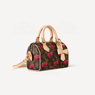 LV x TM 村上隆 Speedy Bandoulière 20 櫻桃包
