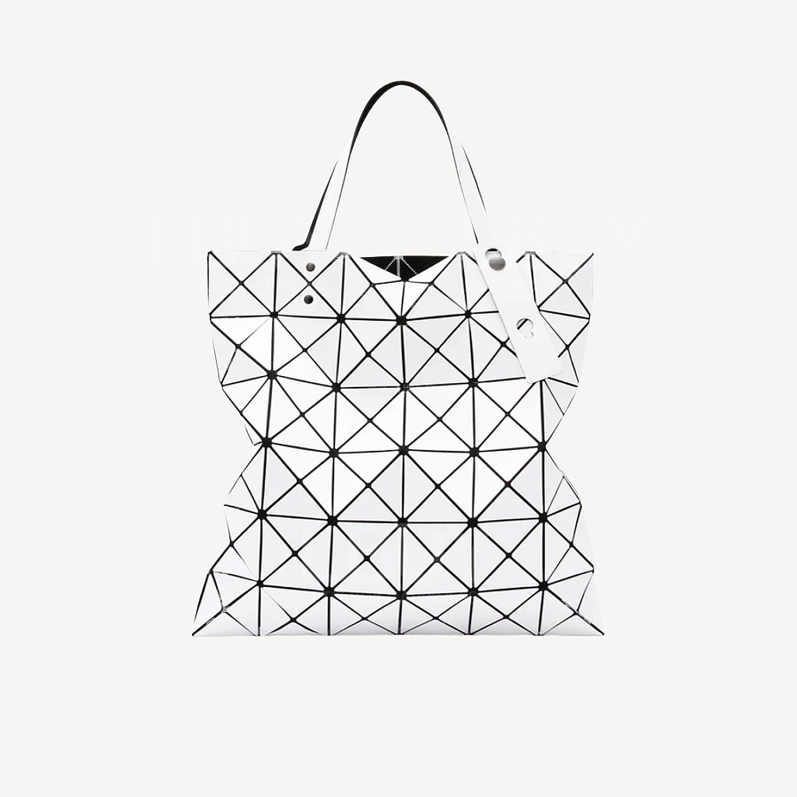 BAO BAO ISSEY MIYAKE LUCENT White Tote Bag No.01
