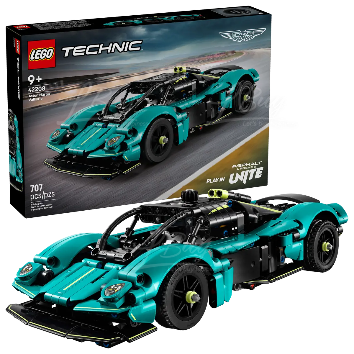 LEGO 42208 Technic Aston Martin Valkyrie 汽车模型 9+