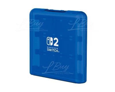 HORI 游戏卡盒 12枚收纳 -透明蓝色 for Nintendo Switch 2