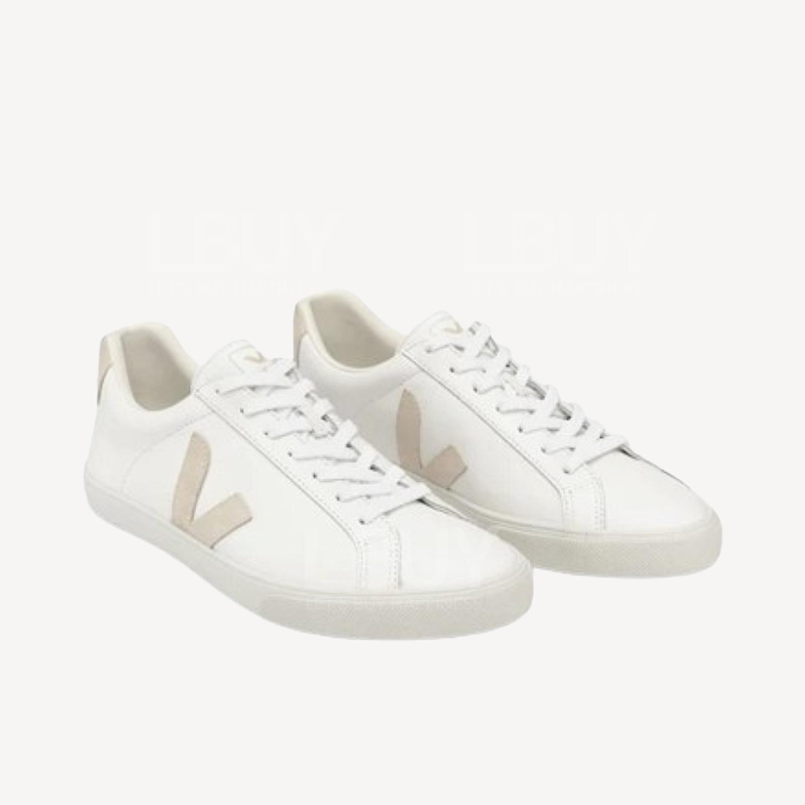Veja V-12 粉卡其色 Logo 小白运动鞋