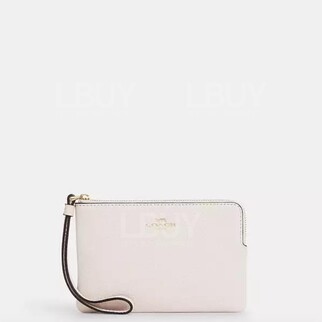 Coach Corner Zip Wristlet