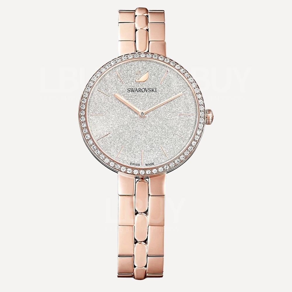 SWAROVSKI Cosmopolitan手錶 (玫瑰金色色調)