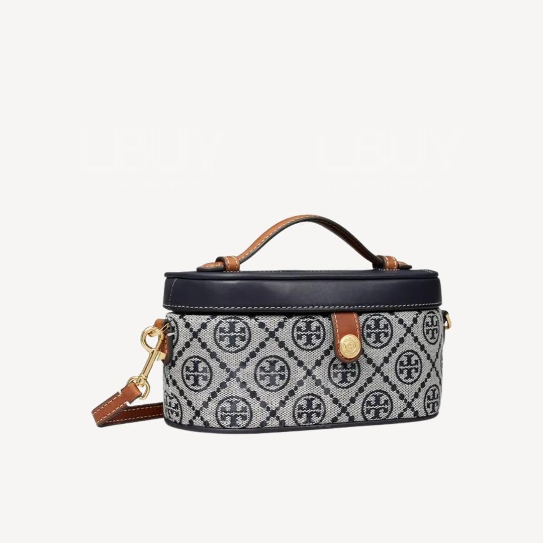 Tory Burch T Monogram Jacquard Cosmetic Bag Box 165010