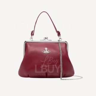 Vivienne Westwood 红色配银色 钱包斜孭袋手袋