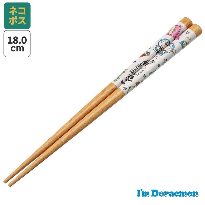 多啦a夢 四角筷頭圓筷 18cm 秘密道具